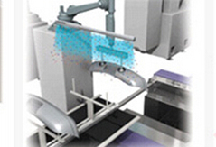 保險杠搬運流水線灰塵吸附 保險杠搬運流水線灰塵吸附